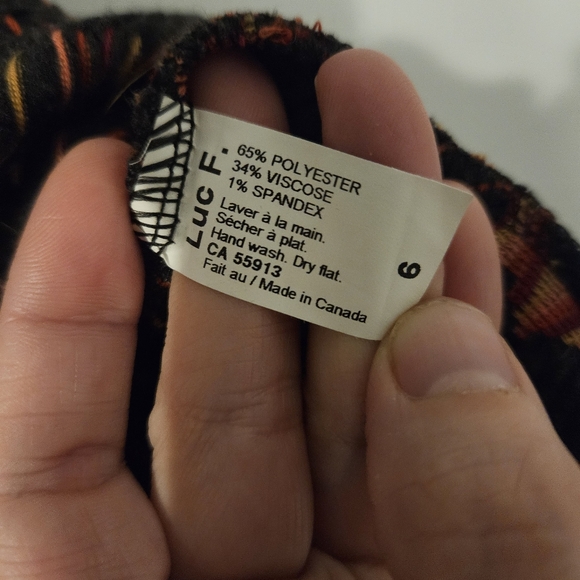 Luc fontaine women's unique knit tunic top - Picture 3 of 10